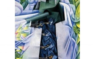 Luca Alinari video-commenta il Treno blindato in azione di Gino Severini