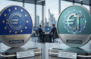 Euro digitale vs. Stablecoin in euro: quali differenze?