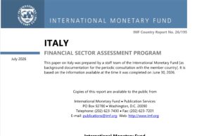 Il FMI sulle banche italiane, da leggere con attenzione